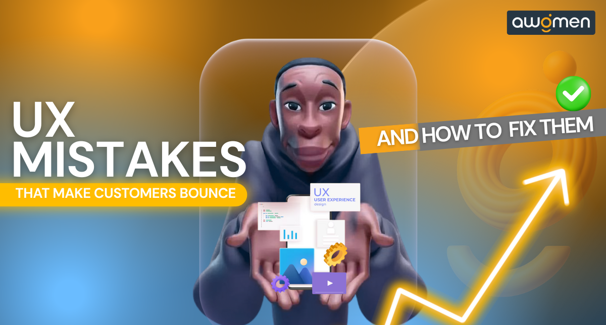 UX Mistakes That Make Customers Bounce (and How to Fix Them)